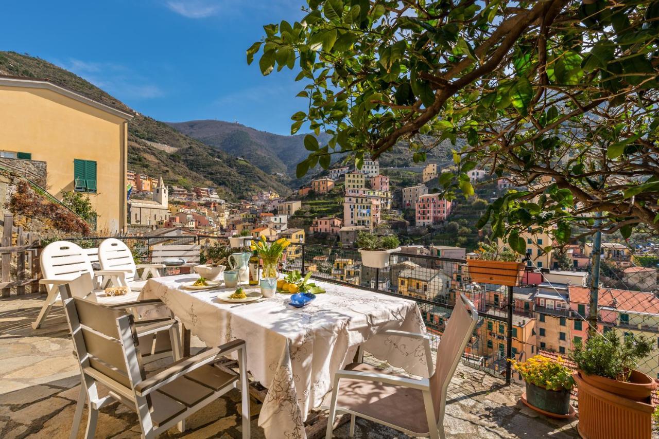 Apartamento Villino Caterina House: Big Terrace Seaview Riomaggiore Exterior foto